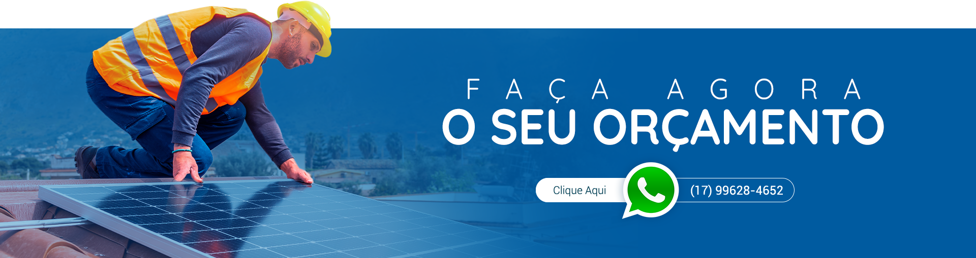 Faça seu orçamento para painel solar em Rio Preto